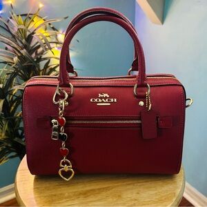 Coach Red Satchel Bag